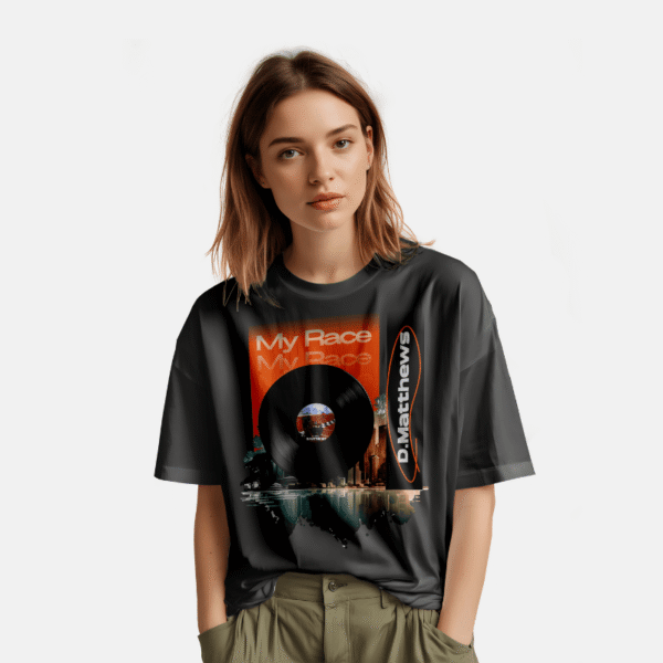 My Race-Themed T-Shirt Female Black